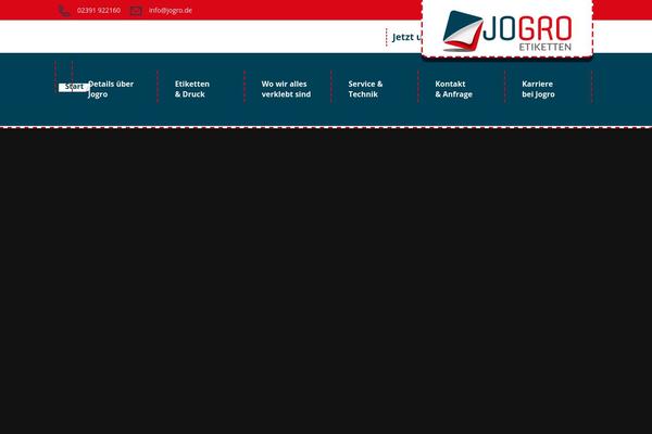 jogro.de site used Detogo-jogro-template