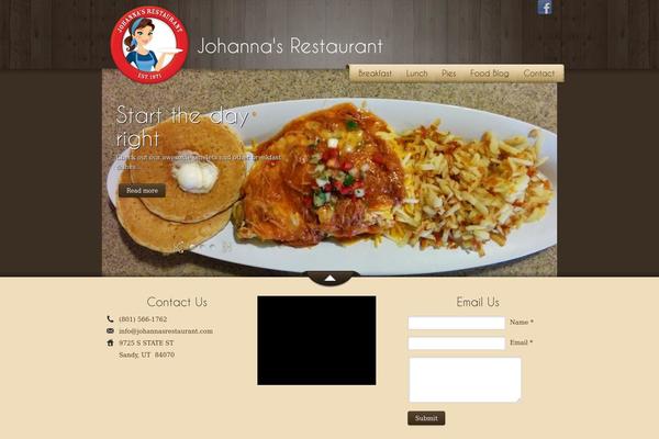 johannasrestaurant.com site used MyRestaurant