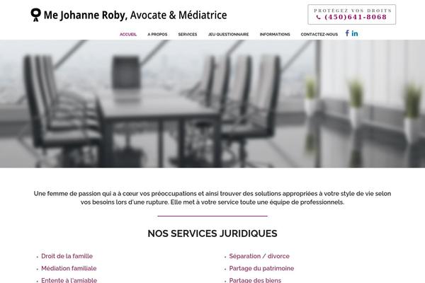 johanneroby.com site used Roby