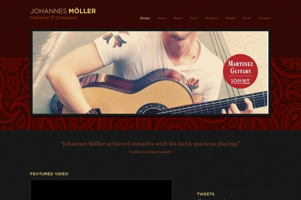 johannesmoller.com site used Johannesmoller-template