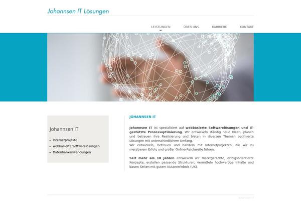Twenty Thirteen theme site design template sample