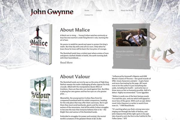 John theme site design template sample