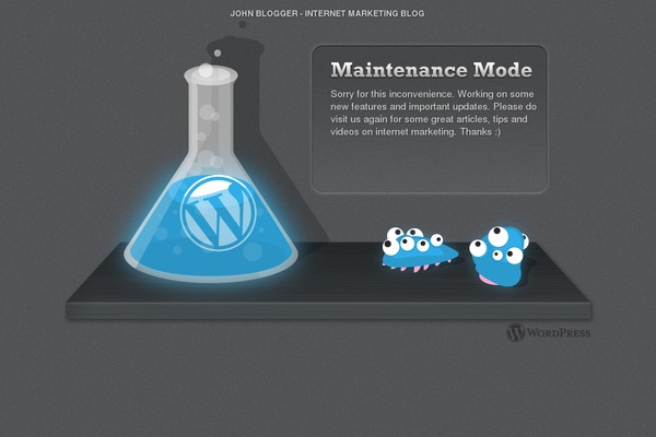 Hueman theme site design template sample