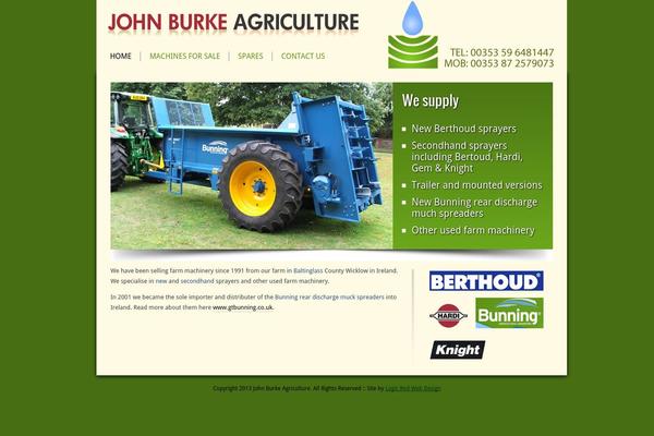 johnburkeagriculture.com site used Logicred