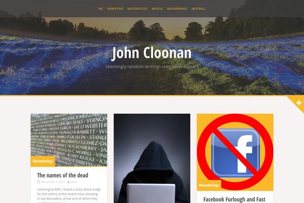 johncloonan.com site used Alizee