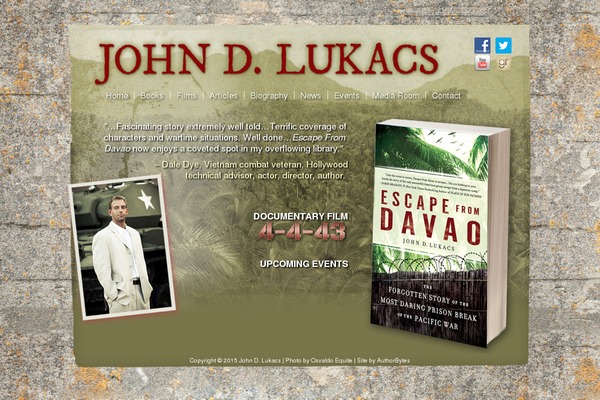 johndlukacs.com site used Lukacs-j