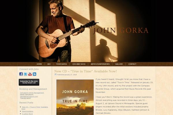 johngorka.com site used Gorkav2