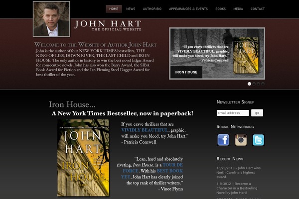 Thesis 1.8.5 theme site design template sample