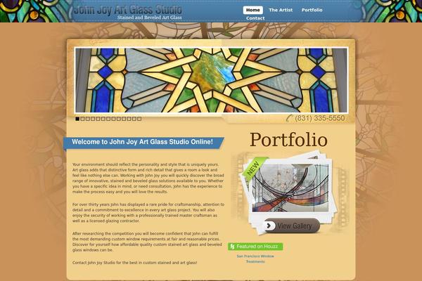 Site using WordPress Content Slide plugin