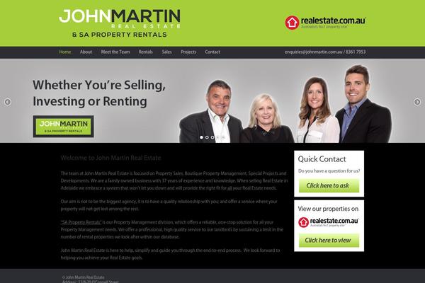 johnmartin.com.au site used Saproperty
