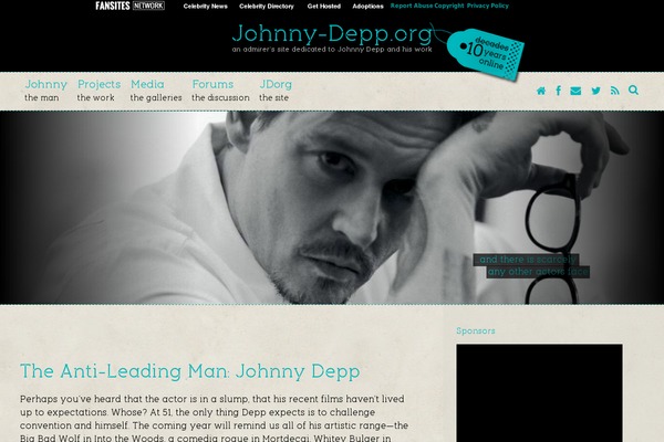 johnny-depp.org site used Jdorg18