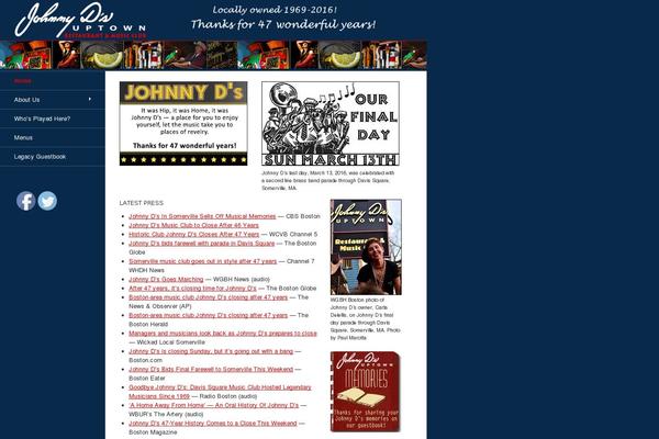 johnnyds.com site used Twentyfourteen Child