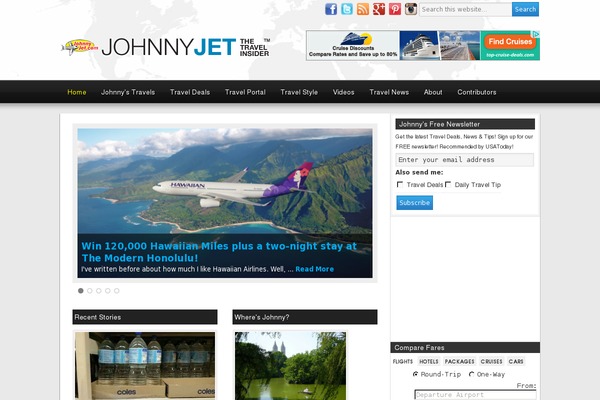 johnnyjet.com site used Gillion-custom