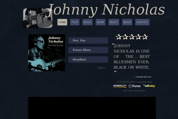 johnnynicholasblues.com site used Johnnynicholas