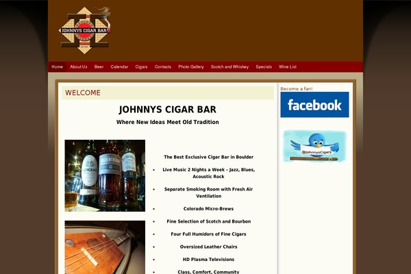 johnnyscigars.com site used Blend