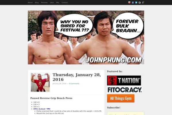 johnphung.com site used Standard