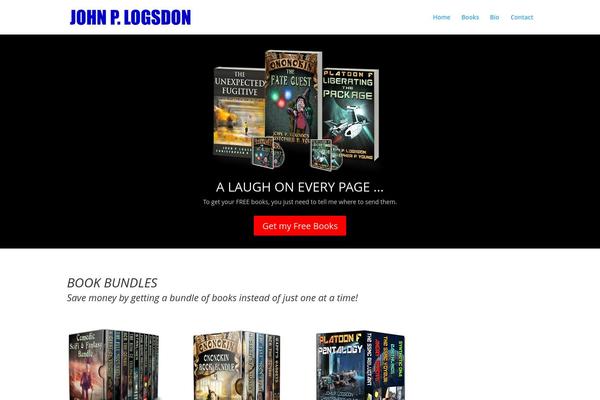 johnplogsdon.com site used Diviauthor