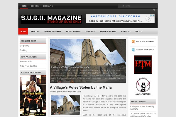 Wiremagazine theme site design template sample