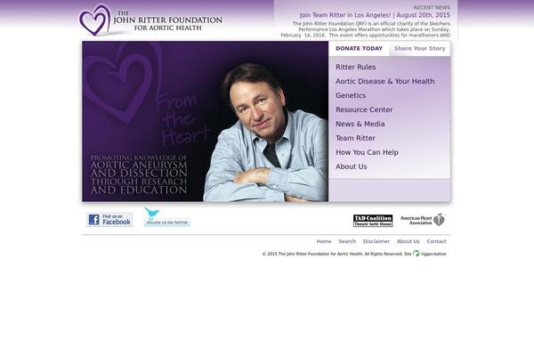 johnritterfoundation.org site used Jrf