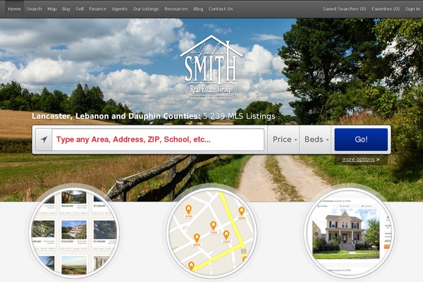 johnsmithteamhomes.com site used Base Theme