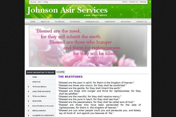 johnsonasirservices.org site used Aalpha