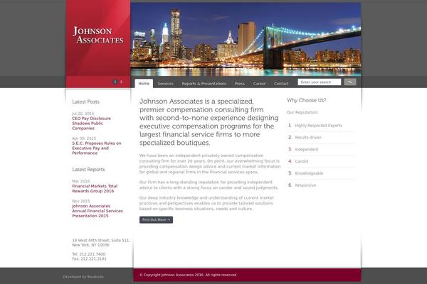 johnsonassociates.com site used Celta