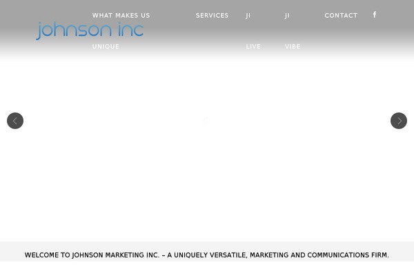 johnsonmarketing.com site used Central