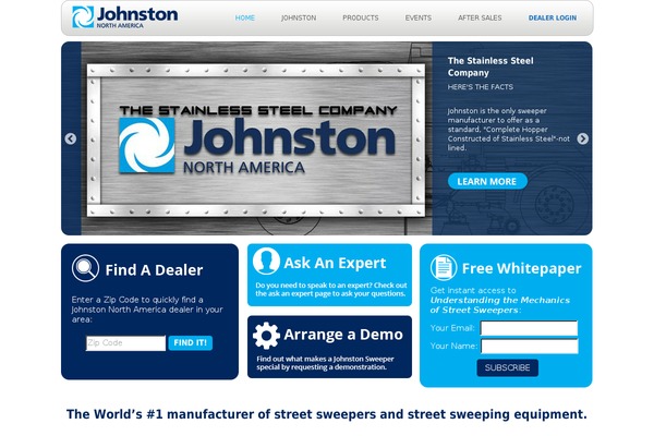 johnstonnorthamerica.com site used Johnston