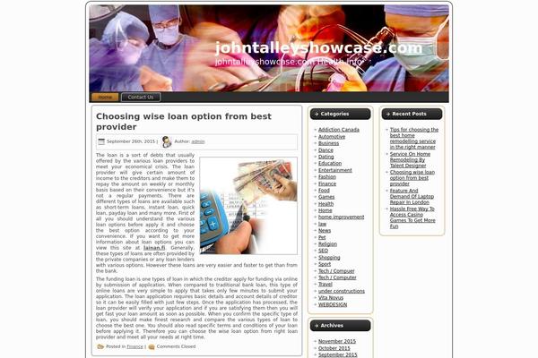 johntalleyshowcase.com site used Medicine_surgery