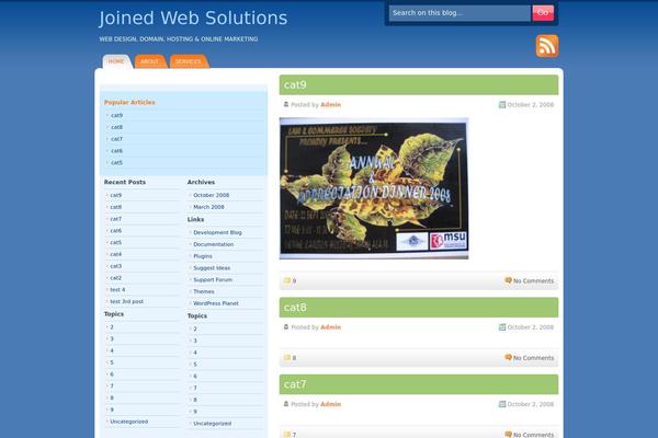 DeepBlue_leftsidebar WordPress theme, websites list used DeepBlue_leftsidebar theme DeepBlue_leftsidebar theme websites examples