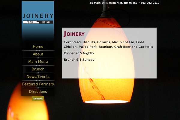 joineryrestaurant.com site used Joinery