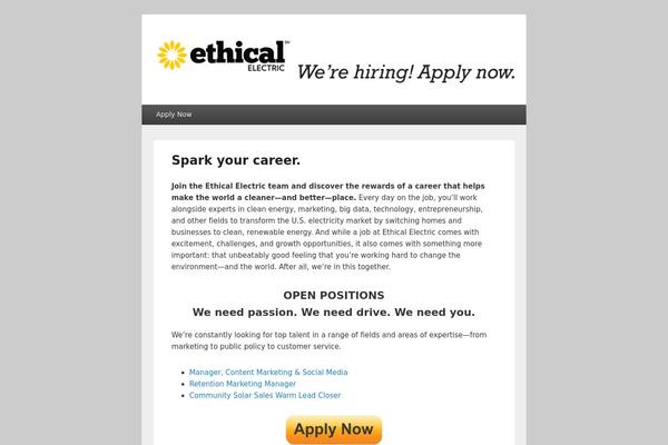 joinethical.com site used Catch-box.1.5.1