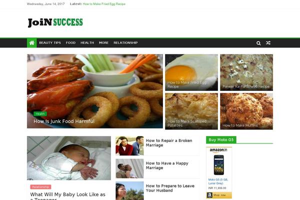 Emenu theme websites examples