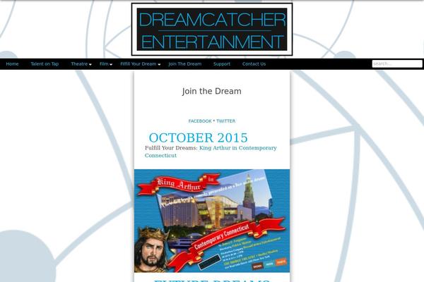 jointhedream.biz site used Marla-theme