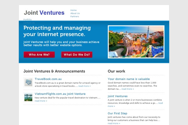 jointventures.com.au site used Simply-business