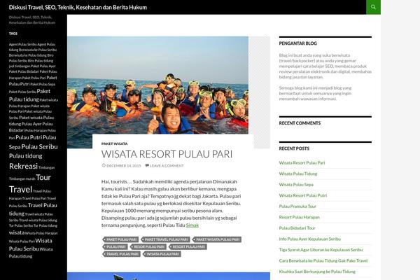Thesis theme site design template sample
