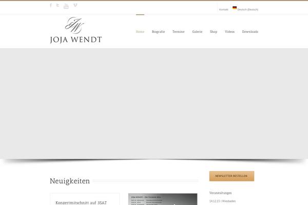 Avada theme site design template sample