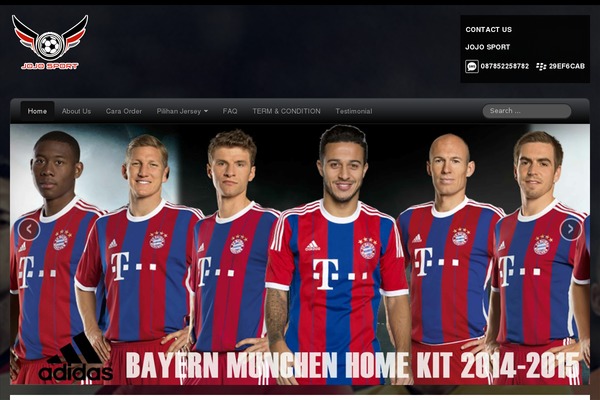 jojosport.com site used Cyberchimps.1.1.57