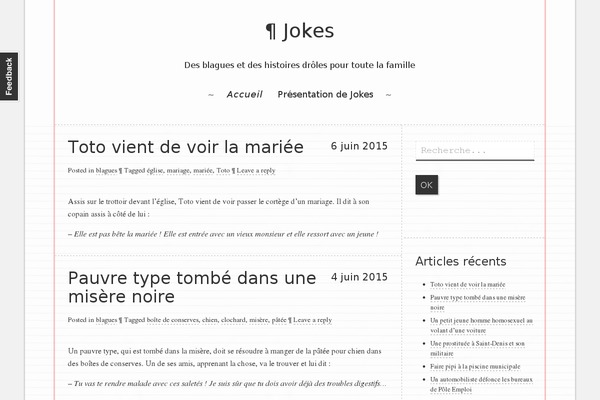 jokes.fr site used Runo Lite