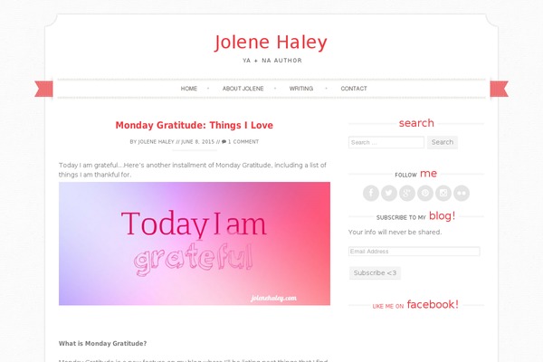 jolenehaley.com site used Emily-grace-child