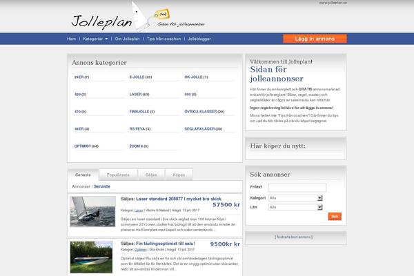 jolleplan.se site used Jolleplan