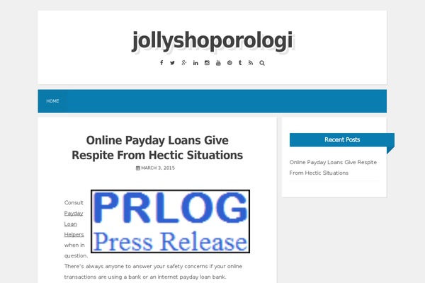 jollyshoporologi.com site used Blogghiamo