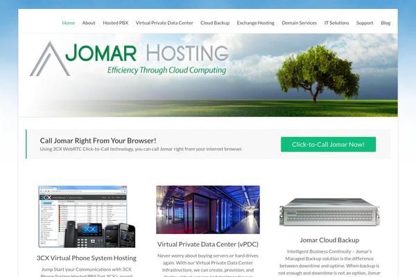 Spacious theme site design template sample