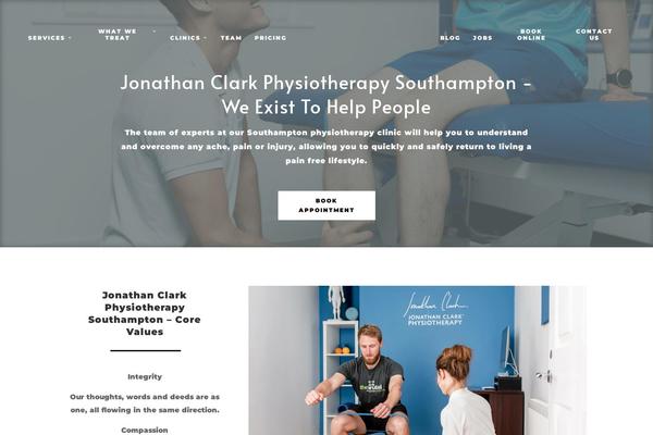 jonathanclarkphysiotherapy.com site used Indk