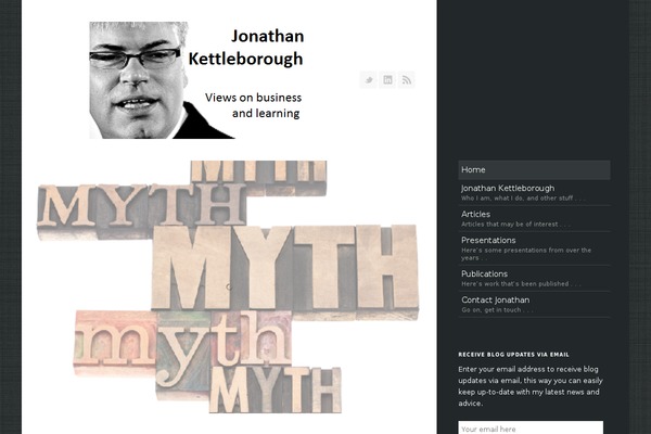 jonathankettleborough.com site used Prem Blog