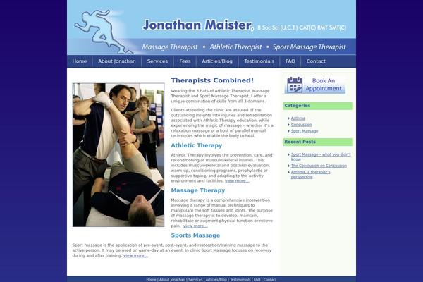 jonathanmaister.com site used Jm2