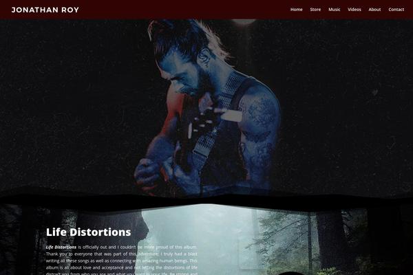 Site using Social Icons Widget by WPZOOM plugin