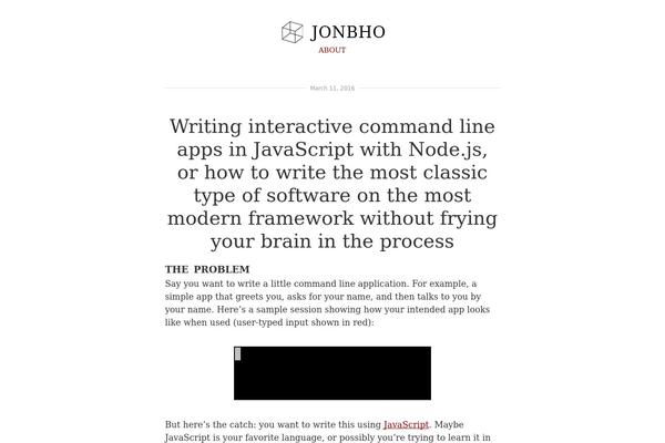 jonbho.net site used Twentyeleven-jonbho