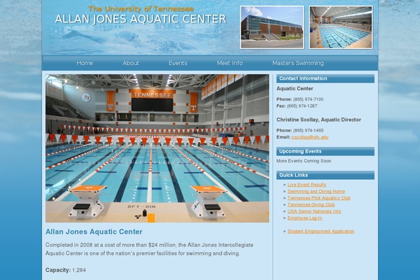 Jones theme site design template sample