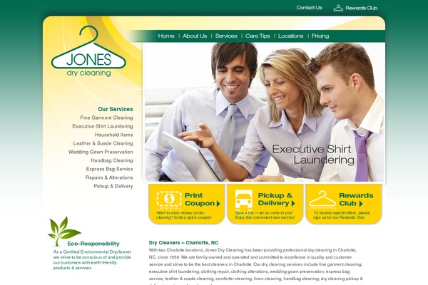 jonesdrycleaning.com site used Quail_drycleaners